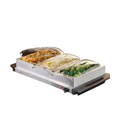 Buffet-style 3-section Food Serving Tray