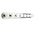Race 8-light Chrome Bath Bar Fixture