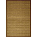 Brown Woven Bamboo Rug (4' x 6')