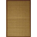 Brown Woven Bamboo Rug (2' x 7')