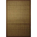 Tan Woven Bamboo Rug (4' x 6')