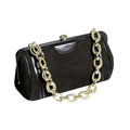 Kenneth Jay Lane Black Evening Handbag