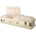 Supreme Distinction Cameo Rose Steel Casket