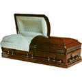 Majestic Mahogany Wood Casket