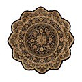 Hand-Knotted Neyveli Handspun Wool Rug (8' Star)