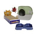 Omega Medium Paw Roll n' Clean Litter Box Combo