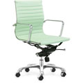 Manhattan Pistachio Leatherette Office Chair