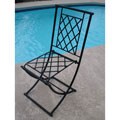 Wrought Iron Folding Chair (Morocco)