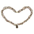 14k Yellow Gold Triple Twist Necklace