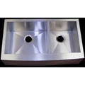 Stainless Steel 42-inch Double Bowl Sink