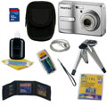 Pentax Optio E40 8.1MP Digital Camera w/ Bonus Kit