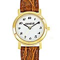 Geneve Women's Goldtone Case Watch