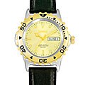 Geneve Two-tone Stainless Steel Diver's Watch