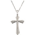Sterling Silver 1/10ct TDW Diamond Necklace