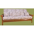 3-piece Jacquard Futon Cover Set
