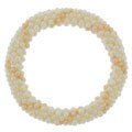 Hand-sewn Freshwater Pearl Bangle Bracelet