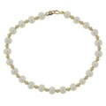 Freshwater Pearl and 14k Gold Bead Bracelet