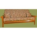 3-piece Chenille Futon Cover Set
