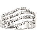Sterling Silver 1/5ct TDW Diamond Charlotte Ring