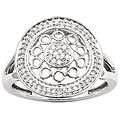 Sterling Silver 1/6ct TDW Diamond Sara Ring