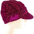 Analog 'Pop' Burgundy Brim Beanie