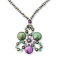 'Green Thai Star' Pearl Choker (Thailand)