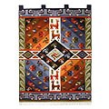 'Nazca Animals' Wool Tapestry (Peru)