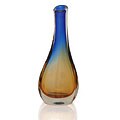 'Rainbow Teardrop' Murano Handblown Vase (Brazil)