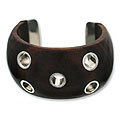 Sterling Silver and Wood 'Earth Power' Bracelet (Indonesia)