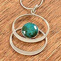 Chrysocolla 'Cuddle Me Green' Necklace (Peru)
