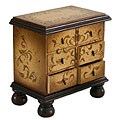 'Falling Leaves' Jewelry Box with Drawers (Peru)