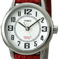 Timex Women's Indiglo Red Strap Watch