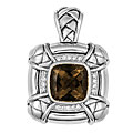Scott Kay Women's Silver & Quartz Diamond Pendant