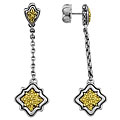 Scott Kay Women's Silver and 18k Gold Earrings
