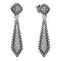 Scott Kay Women's Silver and Diamond Earrings