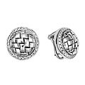 Scott Kay Women's Silver and Diamond Earrings