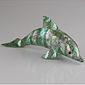Abalone Paua Shell Dolphin Statue (Indonesia)