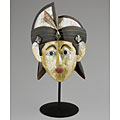 Mother of Pearl Abalone Coral Mask (Indonesia)