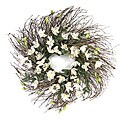 Mini Cymbidium Cream Orchid Wreath
