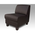 Clove Brown Armless Chair