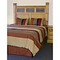 Earth Tone Four-piece Queen Comforter Set
