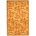 Hand-tufted Timber Beige Wool Rug (5' x 8')