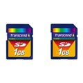 Transcend 1GB Secure Digital Memory Card (Case of 2)