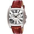 Invicta Elite Men's Alarm Leather Strap Watch