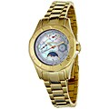 Invicta Women's Moon Phase Goldtone Watch