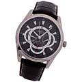 Akribos XXIV Men's Multi Tier Day Date Black Watch