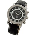 J&S Polaris' Men's Black Chronograph Watch