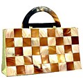 Mad By Design Toffee Checkerboard Bag