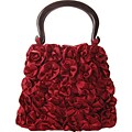 Mad By Design Crimson Rose Taffeta Silk Bag