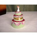Limoges Hand-painted Wedding Cake Keepsake Box